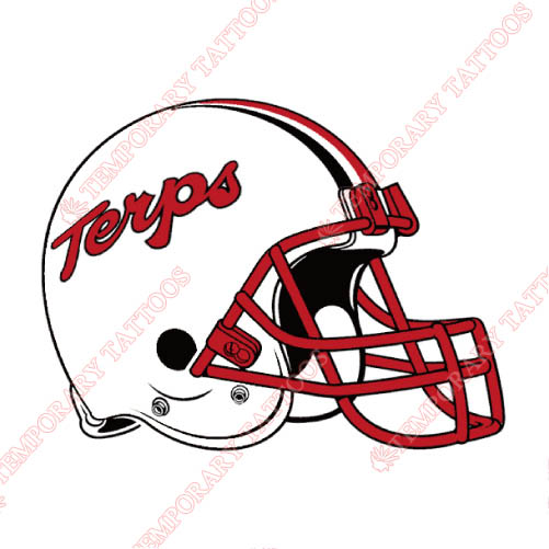 Maryland Terrapins Customize Temporary Tattoos Stickers NO.5000